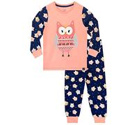 Harry Bear Pigiama per Ragazze Gufo Multicolore 8-9 Anni