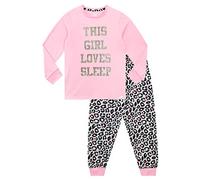 Harry Bear Pigiama per Ragazze Lo Slogan del Sonno | Pigiami Bambina | Pigiami da Bambina | Rosa 12-13 Anni
