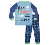 Harry Bear Pigiama per Ragazzi Surfista Blu 8-9 Anni