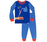 Harry Bear Pigiama per Ragazzi Vestibilitta Stretta Vigile del Fuoco Blu 7-8 Anni