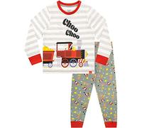 Harry Bear Pigiama Treno Ragazzi Grigio 18-24 Mesi Abbigliamento da Notte a Maniche Lunghe per Bambini