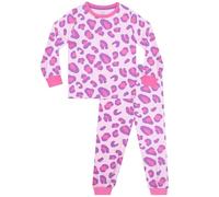 Harry Bear Pigiami Animali | Pigiama Leopardato | Pigiama Ragazza | Pigiama Bambina | Rosa 12-13 Anni