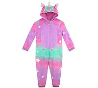 Harry Bear Pigiamone Unicorno | Pigiama Intero | Pigiama Unicorno Bambina | Pigiama Caldo Bambina Multicolore 7-8 Anni