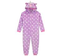 Harry Bear Pigiamone Unicorno | Pigiama Intero | Pigiama Unicorno Bambina | Pigiama Caldo Bambina Viola 3-4 Anni
