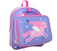Harry Bear Ragazzi Set zaino e pranzo al sacco Viola Unicorno
