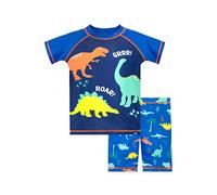 Harry Bear Set da Bagno per Bambino Dinosauro Blu 3-4 Anni