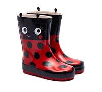 Harry Bear Stivali di Gomma per Ragazze Ladybug Rosso 26