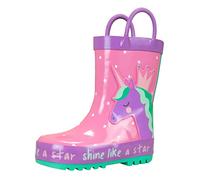 Harry Bear Stivali di Gomma per Ragazze Unicorno Rose 22