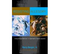 Harry Berger Resisting Allegory (Copertina rigida)