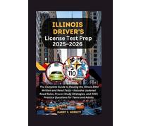 Harry F Merritt Illinois Driver's License Test Prep 2025-2026 (Tascabile)
