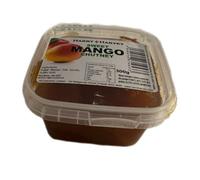 Harry Harvey Chutney di mango dolce da 300 g, utilizzato da asporto e ristoranti. Servire con poppadom, pollo tikka, costolette di agnello, kebab e gamberi reali.