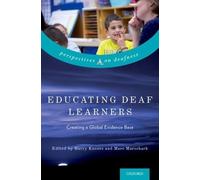 Harry Knoors Educating Deaf Learners (Copertina rigida) Perspectives on Deafness