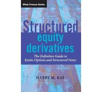Harry M. Kat Structured Equity Derivatives (Copertina rigida)