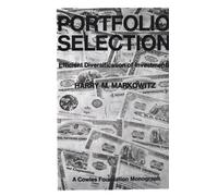 Harry M. Markowitz Portfolio Selection (Tascabile)
