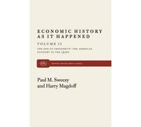Harry Magdoff Paul M. Sweezy End of Prosperity (Tascabile)
