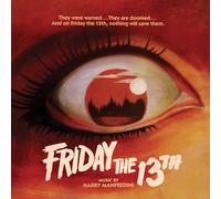 Harry Manfredini - Friday The 13th (Reissue) (Silver Black Red and Metallic Gold Splatter Coloured) (LP)