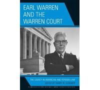Harry N. Scheiber Earl Warren and the Warren Court (Tascabile)