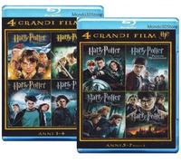 HARRY POTTER - 2 COFANETTI COLLEZIONE COMPLETA (8 BLU-RAY)