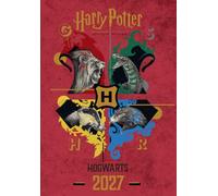 Harry Potter 2027 A5 Diary Official Licensed Wizarding World Diary, Week-to-View Layout, A5 Format, Iconic Hogwarts, Characters & Magical Artwork, Daily Planner for Harry Potter Fans