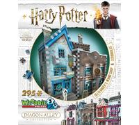 Harry Potter 3D Puzzle 295 Pz Diagon Alley Ollivander'S Wand Shop + Scribbulus