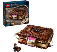 lego harry potter - il libro mostro dei mostri azzannante - lego 76449 con motore pull-back e bocca apribile 518pz anni 9+
