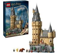 LEGO Harry Potter Castello di Hogwarts: Torre della Grande Scalinata Principale - Giocattolo con Stanze Modulari (Chiavi Alate e Scacchi dei Maghi) con 12 Personaggi - Regalo per Bambini da 10+ 76454