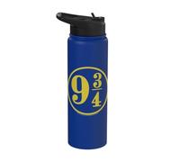 Harry Potter 9-3/4 Logo Stainless Steel Insulated Water Bottle