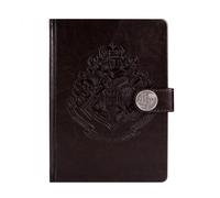 Harry Potter A5 Notebook Hogwarts Crest Hardcover Pelle Regalo di Natale Idea