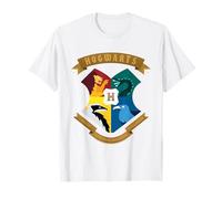 Harry Potter Abstract Hogwarts House Shield Maglietta