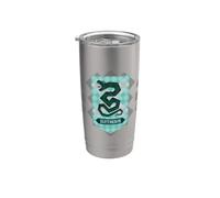 Harry Potter Abstract Slytherin House Shield Bicchiere termico in acciaio inox doppia parete