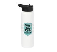 Harry Potter Abstract Slytherin House Shield Stainless Steel Insulated Water Bottle