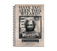 Harry Potter Agenda A5 Wanted Sirius Black Pyramid International