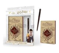 Harry Potter Agenda + Wand Pen Set Pyramid