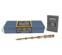 Harry Potter Albus Dumbledore Light and Sound Wand Set: Plays 12 Sounds from the Films Including Dumbledore's Voice!