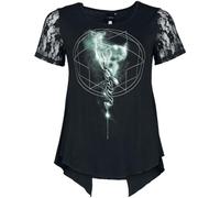 Harry Potter Always Donna T-Shirt Nero M 70% Viscosa, 25% Poliestere, 5% elasthane Regular