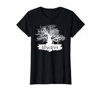 Harry Potter Always Maglietta, Donna, Nero, M