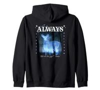 Harry Potter Always Patronus Valentine Felpa con Cappuccio