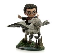 Harry Potter and Buckbeak Figure 16cm Iron Studios MiniCo Figures Nuovo