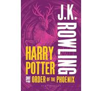 Harry Potter and the Order of the Phoenix: Adult Cover