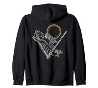 Harry Potter Animagus Howling At The Moon Felpa con Cappuccio