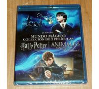 HARRY POTTER + ANIMALI FANTASTICI 2 FILM 2 BLU-RAY NUOVO (SENZA APRIRE) R2