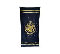 Groovy UK Asciugamano da bagno Harry Potter Hogwarts Gold Crest 150 x 75 cm Multicolore