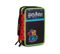 Harry Potter Astuccio 3 zip Premium Completo 43 Accessori Contenuto Alta Qualità