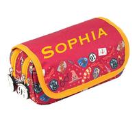Harry Potter Astuccio personalizzato Hogwarts, astuccio scolastico per ragazze, 2 grandi scomparti, astuccio per cancelleria