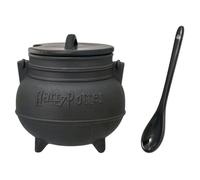Harry Potter autentico calderone con coperchio e cucchiaio. Tazza in ceramica di