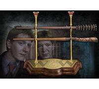 Harry Potter Bacchette Magiche Gemelli Weasley con Espositore Noble Collection