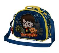 Harry Potter Beasty Friends-Porta Merenda 3D, Blu, 25.5 x 20 cm