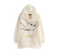 Harry Potter Beige Hedwig Felpa con cappuccio coperta Ragazze