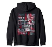 Harry Potter Bellatrix Lestrange Word Art Felpa con Cappuccio