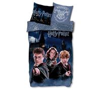 Harry Potter, biancheria da letto, 135 x 200 cm, 80 x 80 cm, federa Hogwarts, 100% cotone, privo di sostanze nocive secondo lo standard Öko Tex